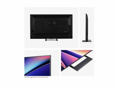 Телевизор Hisense 55' E8Q, 4K Ultra HD 3840x2160, ULED, Quantum Dot,144 Hz,HDR 10+, HLG, Dolby Vision, DTS Virtual X, Smart TV, WiFi, Light Sensor, BT, Anyview Cast, 4xHDMI, 2xUSB, LAN, CI+, DVB-T2/C/S2, Singale Stand, Black