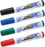 4 броя маркери за бяла дъска bic в различни цветове