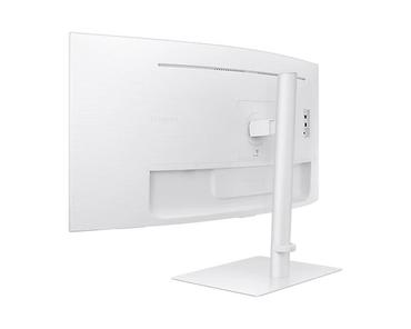 Монитор Samsung 34A650 34' Curved VA 3440x1440 5ms 100Hz DP HDMI USB 3.0 Speakers Thunderbolt White