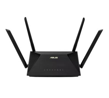 Рутер Asus Wireless Router,RT-AX1800U, AX1800, Dual-Band, Dual-Core 1.3GHz CPU, 128MB/256MB, Gigabit, Instant Guard, Traditional QoS, VPN server/client, IPTV, OFDMA, Beamforming, AiMesh,Black