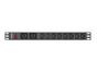 Разклонител Lanberg power distribution unit (pdu) 19' 1U 16a 2m 2x c19 8x iec c13 sockets black c20