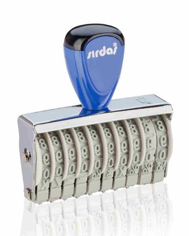 Номератор ръчен h=5мм 10 цифри