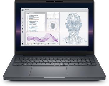 Лаптоп Dell Pro Max 16 Plus MB16250, Intel Ultra 7 265HX (13TOPS NPU, 20 cores, up to 5.30 GHz), 16.0' FHD+(1920x1200) VRR 120Hz, 500nits, 32GB: 2x16GB 6400 MTs DDR5, 1TB SSD, NVIDIA RTX PRO 3000 12GB GDDR7, 8MP HDR + IR Cam, and Mic, Wi-Fi 7, FPR, Backli