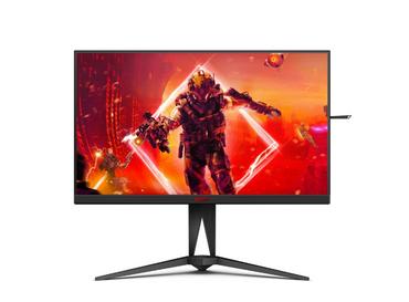 Монитор AOC AG325QZN/EU, 31.5' Fast VA WLED, 2560x1440@240Hz, 1ms GtG, 0.5ms MPRT, 400cd m/2, 4000:1, 80M:1 DCR, Adaptive Sync, FlickerFree, Tilt, Height Adjust, Pivot, Swivel, 2xHDMI, 2xDP, USB hub