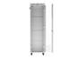 Комуникационен шкаф Lanberg rack cabinet 19' free-standing 42U/600x800 (flat pack) with glass door lcd grey v2