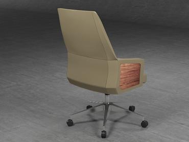 Работен стол КАЙМАКЧАЛАН LND 02- снимка отзад