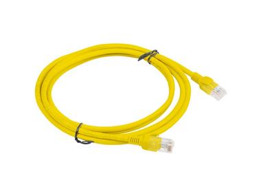 Кабел Lanberg patch cord CAT.6 2m, yellow