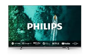 Телевизор Philips 55PUS7409/12, 55' 4K UHD LED, 3840x2160, DVB-T/T2/T2-HD/C/S/S2, 60Hz, Pixel Precise UHD, HDR+, Google TV, Dolby Atmos, VRR, 3*HDMI, 2*USB, 802.11ac, 20W RMS, Black