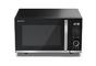 Микровълнова печка Sharp YC-QG204AE-B, Semi Digital, Flatbed,  Built-in microwave grill, Grill Power: 1000W, Plastic and Glass/Painted, 20l, 800 W, Housing Material MicrowaveSteel, LED Display White, Timer & Clock function, Child lock, Defrost, Cabinet Co