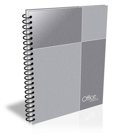 Тетрадка спирала А5 Office 100 л 2 теми тв корици