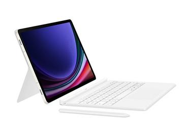 Клавиатура Samsung Tab S9/S9 FE Book Cover Keyboard White