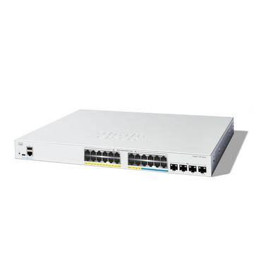 Комутатор Cisco Catalyst 1300 8-port 2.5GE, 16-port GE, PoE, 4x10G SFP+