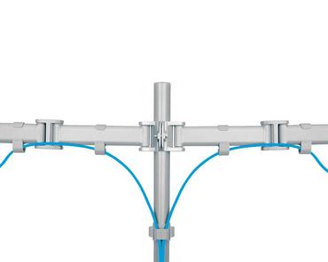 Стойка Neomounts Flat Screen Desk mount (10-27') desk clamp/grommet