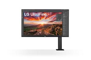 Монитор LG 32UN880P-B, 31.5' UltraFine Ergo 4K, IPS AG, DCI-P3 95%, 5ms, 350 cd/m2, 1000:1, 3840x2160, HDR 10, USB Type-C, USB, HDMI, DisplayPort, AMD FreeSync, Speaker 5Wx2, Game Mode, Reader Mode, PIP, Tilt/Height/Swivel/Pivot/ Extend/Retract, Black