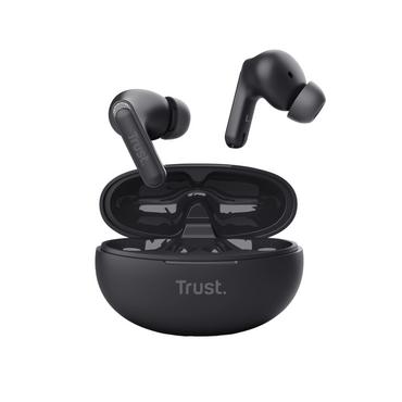 Слушалки TRUST Yavi Bluetooth ENC Earbuds Black