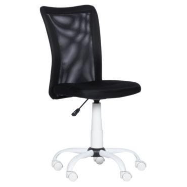 Детски стол ГЕВИ- снимка отстрани, черен