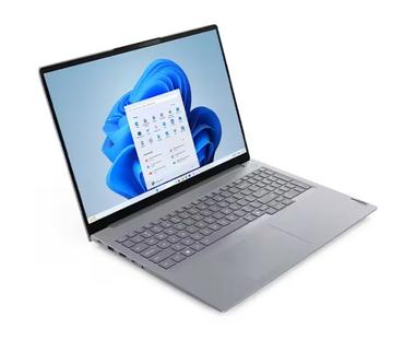 Лаптоп Lenovo ThinkBook 16 G8 Intel Core Ultra 7 255H (up to 5.1GHz, 24MB), 16GB DDR5-5600, 512GB SSD, 16' WUXGA (1920x1200) IPS AG, Integrated Graphics, 1080p&IR Cam, Backlit KB, 3 cell, WLAN, BT, FPR, DOS, 3Y CCI