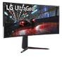 Монитор LG 38GN950P-B, 37.5' Ultragear Nano IPS 1ms, 21:9 Curved Gaming QHD+ (3840x1600), 160Hz, 1000:1, 450 cd/m2, 1000:1, DCI-P3 98%, AMD FreeSync, NVIDIA G-Sync, HDR 600, Sphere Lighting 2.0, USB Down/Up-stream, HDMI, DisplayPort, Tilt/Height, Black