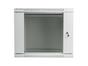 Комуникационен шкаф Lanberg rack cabinet 19' wall-mount 9U / 600x450 for self-assembly (flat pack), grey