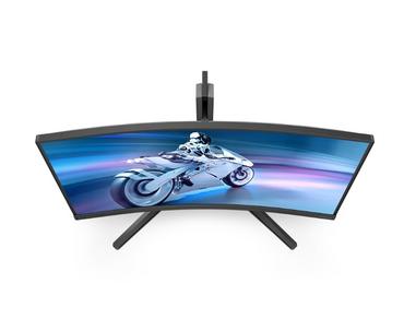 Монитор Philips 27M2C5200W, 27' Curved 1500R VA, 1920x1080@280Hz, 1ms GtG, 0.3ms MPRT, 300 cd/m2, 4000:1, Mega Infinity DCR, Adaptive sync, FlickerFree, LowBlue Mode, Tilt, Height Adjust, Swivel, 2x HDMI, DP