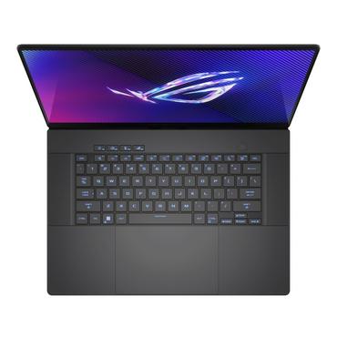 Лаптоп Asus ROG Zephyrus G16 GU605MZ-QR094X,Intel Ultra 9 185H 2.3GHz (24MB Cache, up to 5.1GHz, 16 cores, 22 Threads), 240Hz,QHD+ 16:10 (2560 x 1600, WQXGA), 32GB LPDDR5X ,2TB PCIe4.,RTX4090 16GB GDDR6,Wi-Fi 6E(802.11ax),Backlit KeyboardRGB, Win11 Pro, G