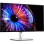 Монитор Dell U2724DE, 27' IPS Anti-Glare, UltraSharp InfinityEdge, 5ms, 2000:1, 350 cd/m2, QHD 2560x1440, 120Hz, 100% sRGB, 98% DCI-P3, HDMI, DisplayPort, Thunderbolt 4, USB-C, USB 3.2, ComfortView Plus, PBP, Height Adjustable, Pivot, Swivel, Tilt, Black