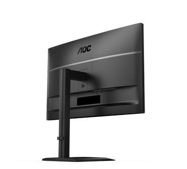 Монитор AOC 27E4U, 27' IPS WLED, 1920x1080@120Hz, 4ms GtG, 300cd m/2, 1500:1, 20M:1 DCR, Adaptive Sync, FlickerFree, Anti Blue Light, 2Wx2, Tilt, Height Adjust, Pivot, Swivel, D-SUB, HDMI, USB Hub
