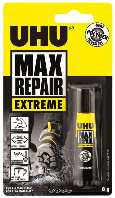 Лепило полимерно UHU Max repair 8 гр