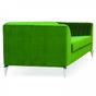 Диван двуместен - зелен цвят