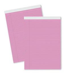 Блокнот с перфорация А4 розов офсет  40 л линиран