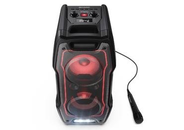 Тонколони Sharp Speakers PS-931, Xparty SING Party  2x6.5' speaker drivers + 2x2' tweeters, max 180 W, 13h play time by built in battery, Splashproof (IPX4), True wireless Stereo, 3.5mm Aux-in and USB MP3 playback with charging, BT 5.3
