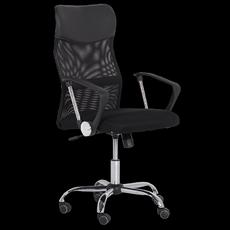 Президентски стол ГЪЛЪБИН- снимка отпред, черен цвятА