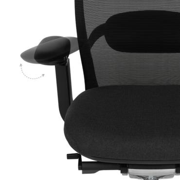 Работен стол ЕРОС- регулируеми подлакътници, настрани