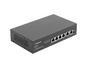 Комутатор Lanberg switch 4x 100mb poe+/2x 100mb unmanaged rack 10'/19' fast ethernet 60w