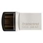 Памет Transcend 64GB JETFLASH 890S, USB 3.1 Type C, Silver Plating