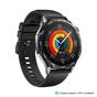 Часовник Huawei Watch GT5 Vili-B19F, 1.43', Amoled 466x466 PPI 326, BT5.2 BLE/BR/EDR, 5ATM, 524mAh, Screenshot sharing, support message input, message notifications, Battery life up to 14 days, Compatible with iOS and Android devices, Black Fluoroelastome