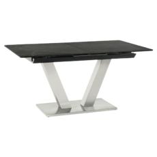 Трапезна маса ДАРИН разтегателна- черен плот