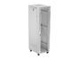 Комуникационен шкаф Lanberg rack cabinet 19' free-standing 42U/600x800 (flat pack) with glass door lcd grey v2