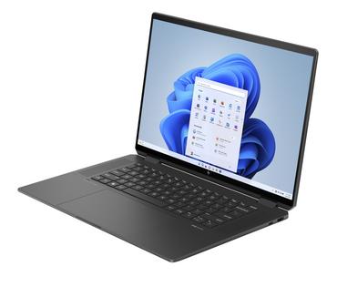 Лаптоп HP Spectre x360 16-aa0026nn Nightfall Black Ultra 7-155H(up to 4.8GH/24MB/16C), 16' WQXGA 400 nits 120Hz Touch, 16GB LPDDR5X on-board, 2TB PCIe SSD, WiFi 7 + BT5.4, FPR, Backlit Kbd, 6 Cell Batt, Win 11 Home