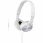 Слушалки Sony Headset MDR-ZX310AP white