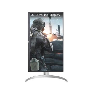 Монитор LG 27UP650P-W, 27' UHD 4K IPS AG, DCI-P3 95%, Cinema Screen, 5ms, 1200:1, Mega DFC, 400 cd/m2, 3840x2160, AMD FreeSync, HDR 10, VESA Display HDR 400, HDMI, DisplayPort, FreeSync, Headphone out, Height Adjustable,Pivot Tilt, Reader Mode, Black