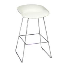 Бар стол КАНАТИЦА SLD 15- бяла седалка