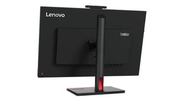 Монитор Lenovo ThinkVision T27hv-30 27' IPS, WLED, 16:9, 2560x1440, 4ms, 1000:1, 75Hz, 5MP IR&RGB camera, 5Wx2 Speakers, USB-C, HDMI, DP, RJ45, Tilt, Swivel, Pivot, Height Adjust Stand