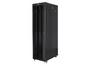 Комуникационен шкаф Lanberg rack cabinet 19' free-standing 47U/800x1200 (flat pack) with glass door lcd black v2