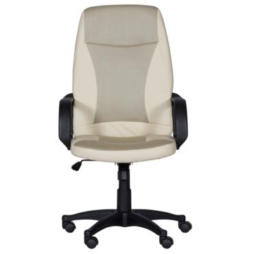 Директорски стол ФЕОДОР- бежов цвят, черни подлакътници