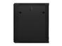 Комуникационен шкаф Lanberg rack cabinet 19' wall-mount 15U / 600x600 for self-assembly (flat pack), black
