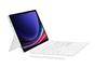 Клавиатура Samsung Tab S9/S9 FE Book Cover Keyboard White