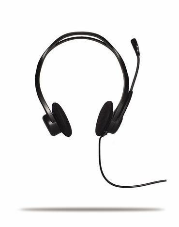 Слушалки Logitech PC 960 Stereo Headset USB, OEM