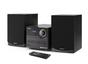 Аудио система Sharp Audio Systems XL-B517D(BK), HI-FI MICRO SYSTEM, 45W total max power output, DAB+ and FM tuner with RDS, Bluetooth v5.0, CD player, USB playback, 3.5mm Aux-in / line-in, Headphone jack, wooden speaker, Black