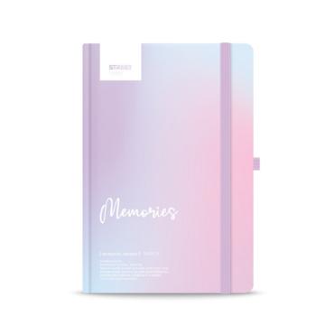 Бележник STREET A5 - розово-лилав